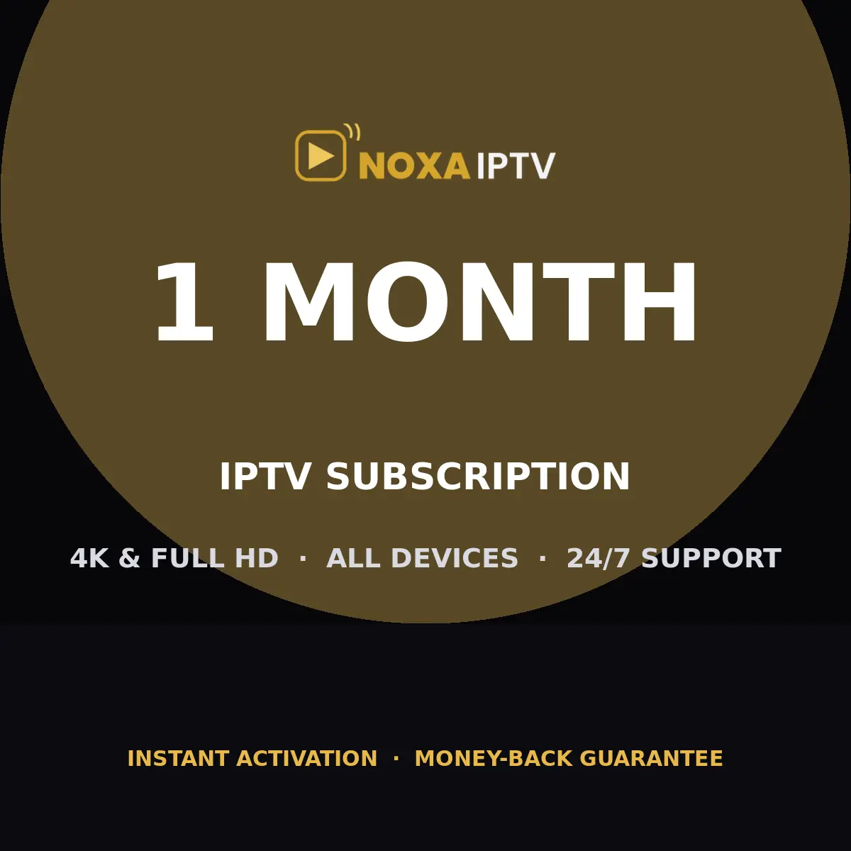 NOXA IPTV IPTV Subscription 1 Month