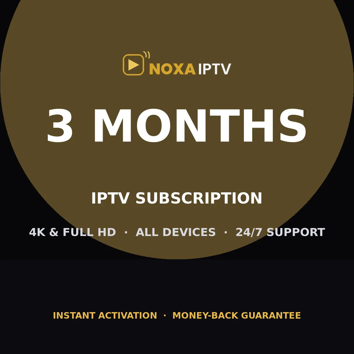 NOXA IPTV IPTV Subscription 3 Months