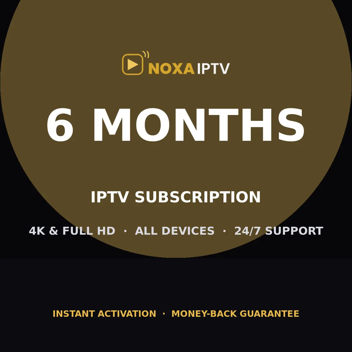 NOXA IPTV IPTV Subscription 6 Months